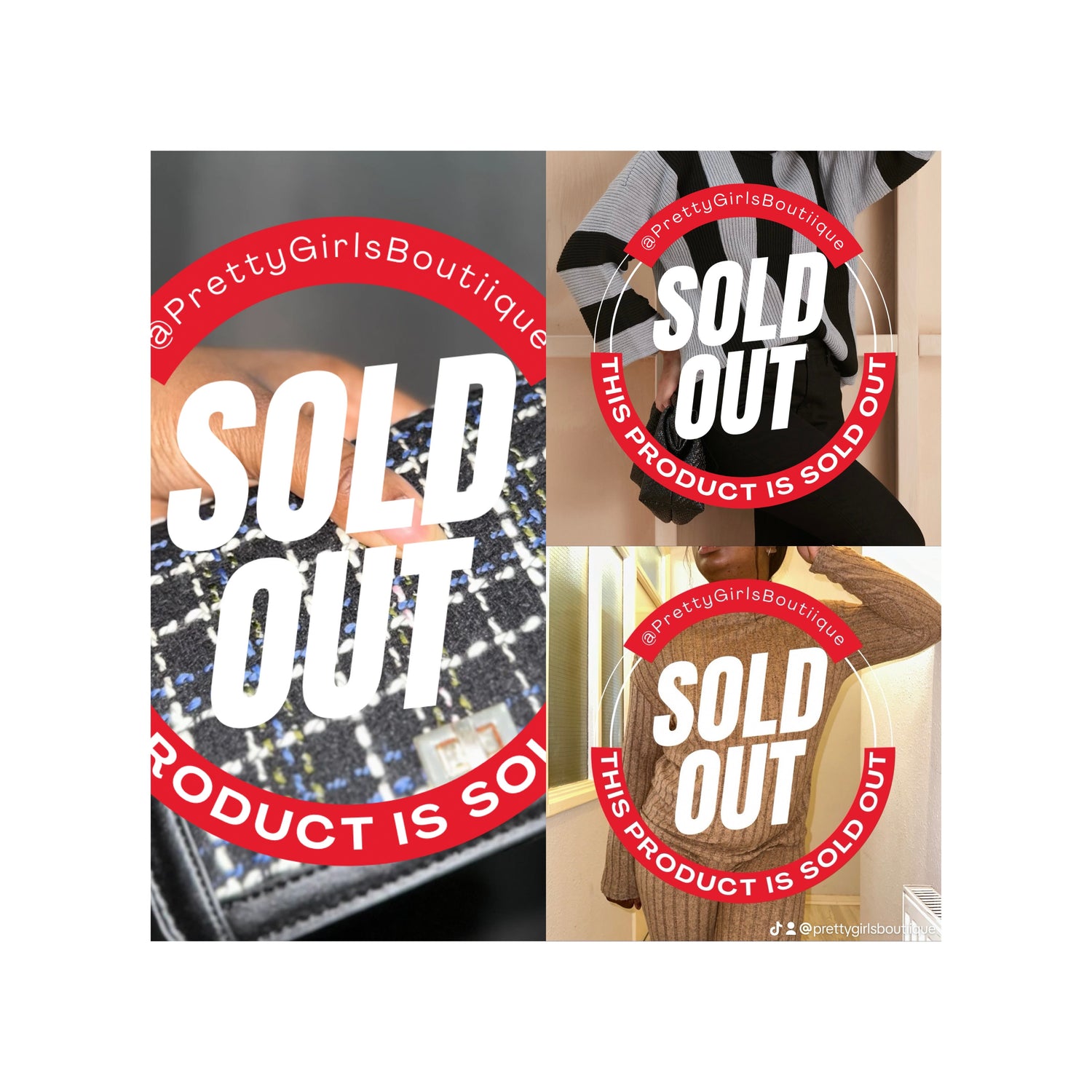 We’ve Got A Few Sold Out Items