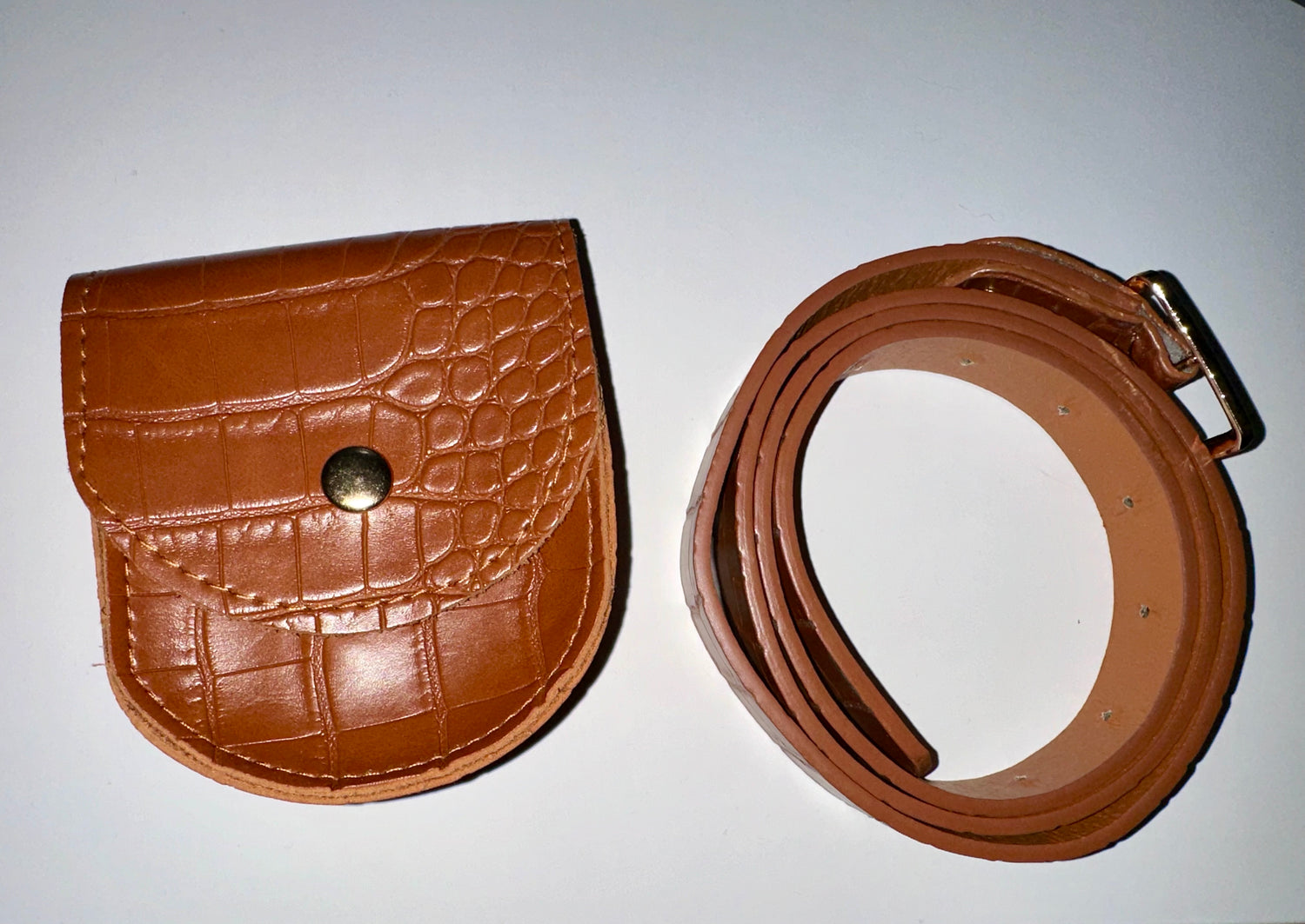 2-in-one Camel Saddle Waist Belt Bag