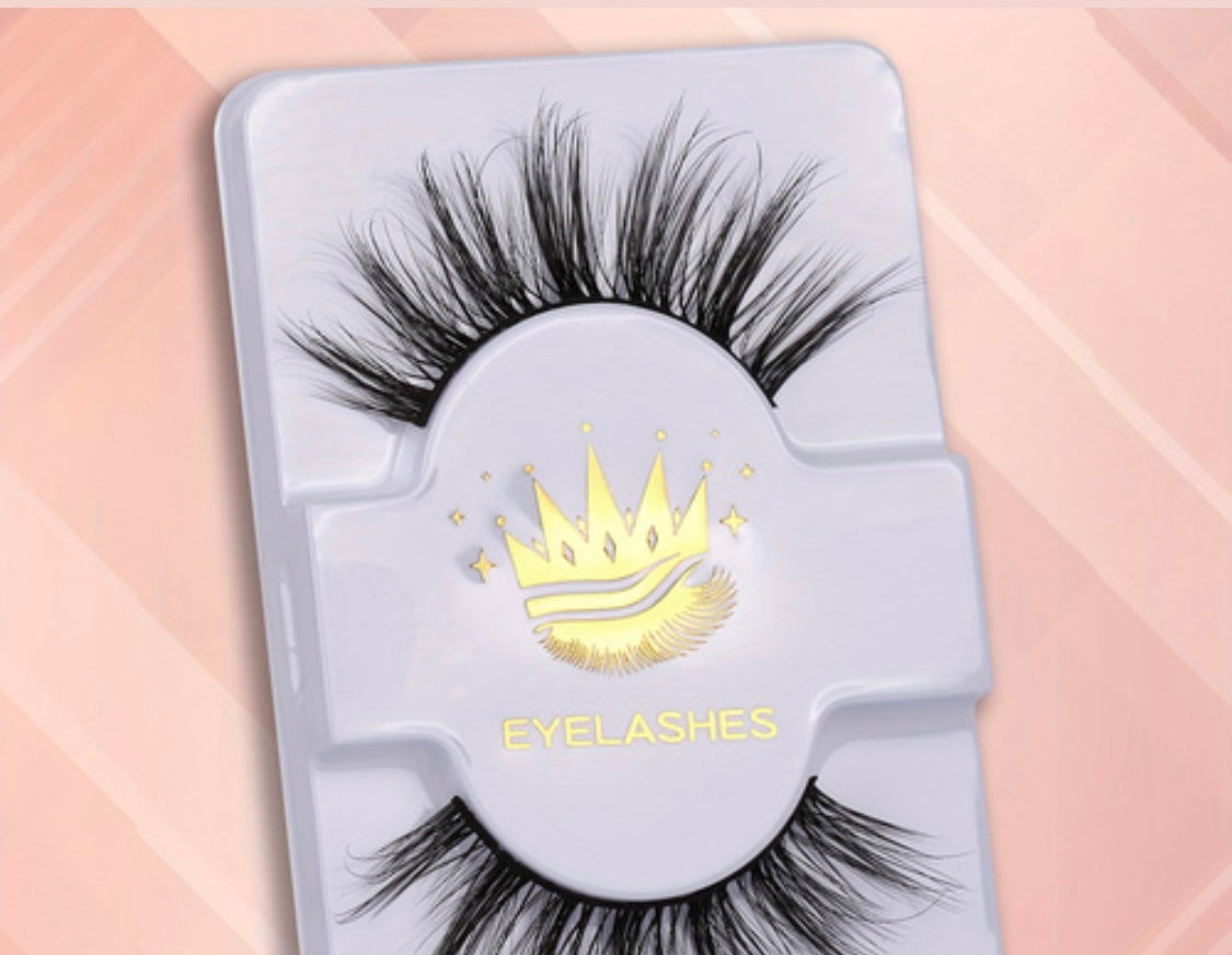 5 Styles Faux Mink Eyelashes Set, Soft &amp; Fluffy Natural